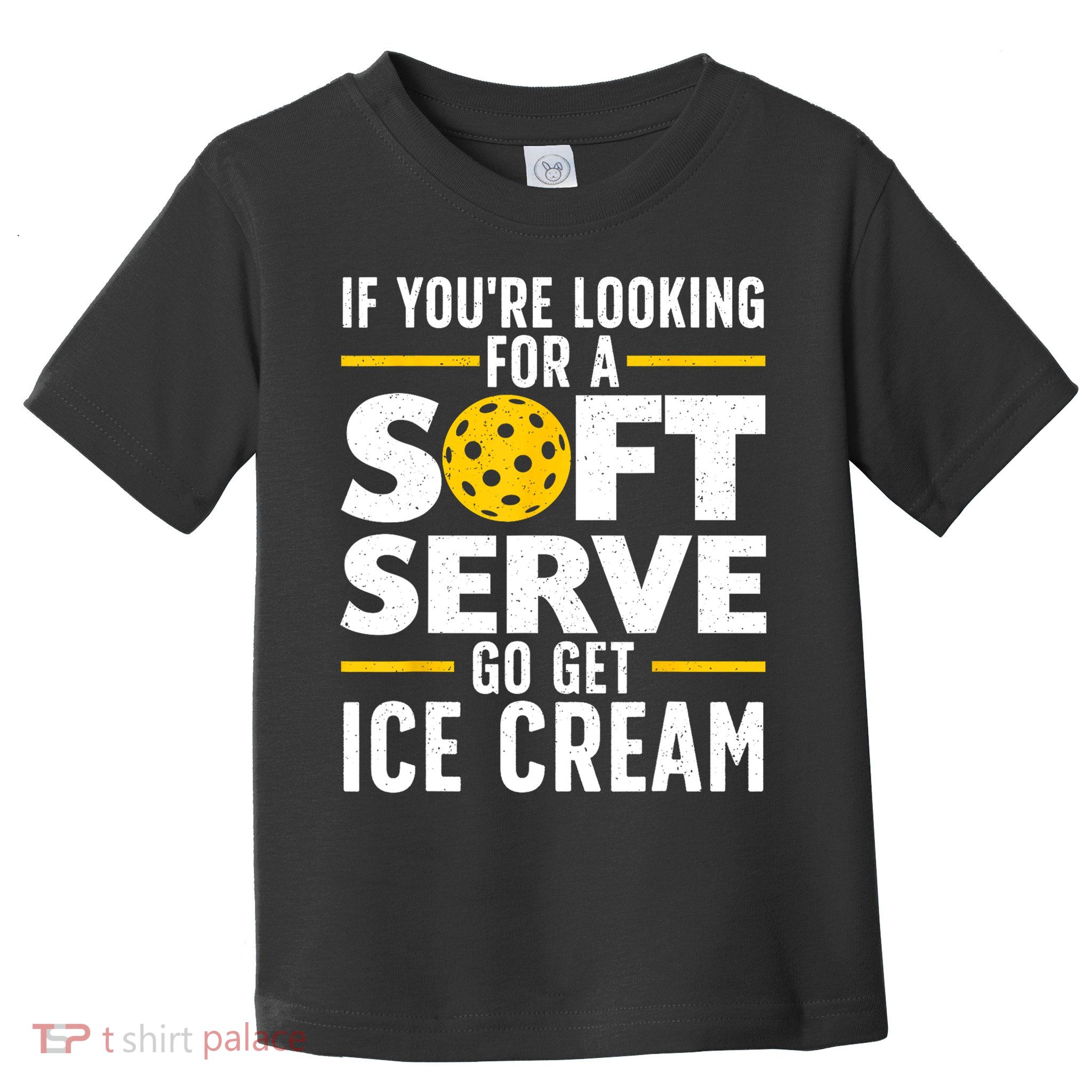 Cool Pickleball For Men Women Pickle Ball Player Soft Serve Toddler T-Shirt