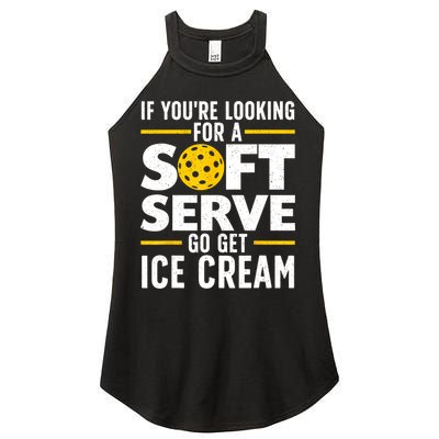 Cool Pickleball For Men Women Pickle Ball Player Soft Serve Women's Perfect Tri Rocker Tank