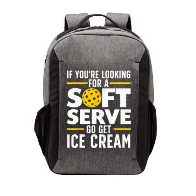 Cool Pickleball For Men Women Pickle Ball Player Soft Serve Vector Backpack