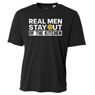 Cool Pickleball For Men Dad Pickle Ball Sports Team Kitchen Cooling Performance Crew T-Shirt