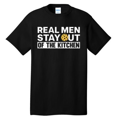 Cool Pickleball For Men Dad Pickle Ball Sports Team Kitchen Tall T-Shirt