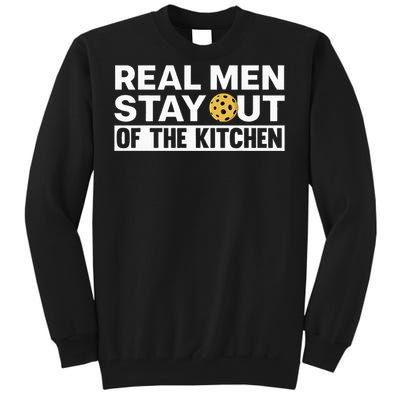 Cool Pickleball For Men Dad Pickle Ball Sports Team Kitchen Tall Sweatshirt