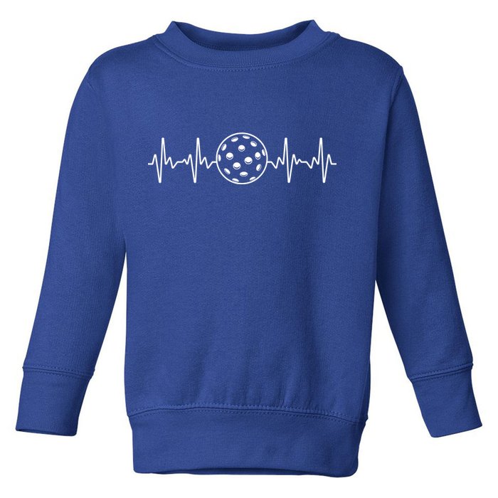 Cool Pickleball For Pickleball Player Paddleball Toddler Sweatshirt