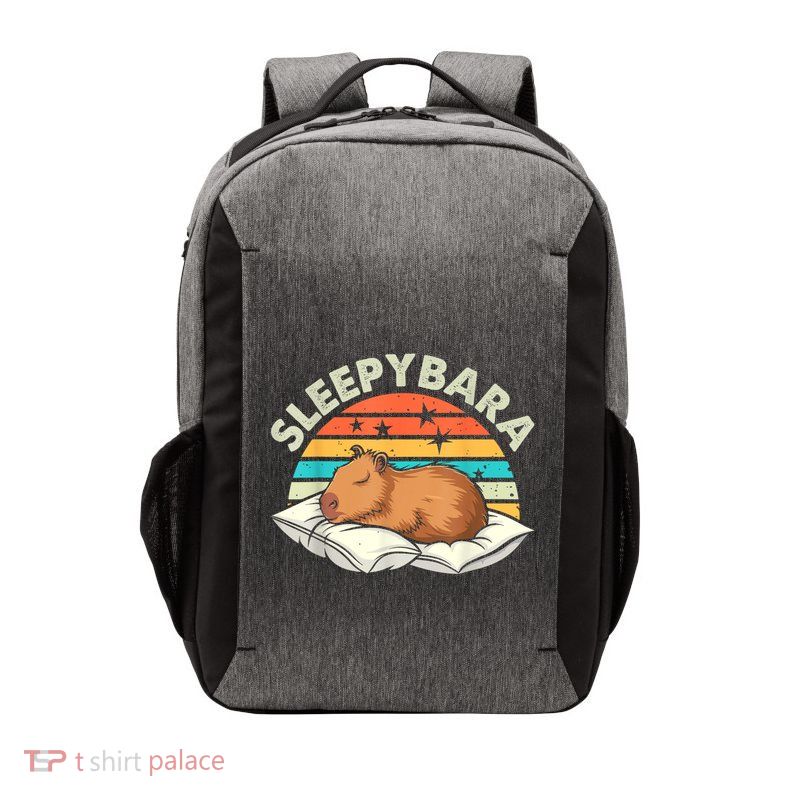 Capybara Pajamas Funny Capybara Costume Vector Backpack