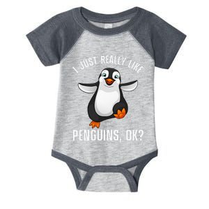 Cool Penguin For Men Women Kids Penguin Lovers Penguins Infant Baby Jersey Bodysuit