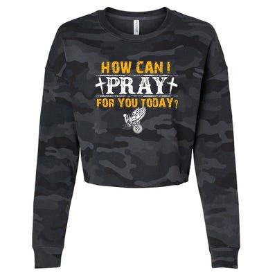 Christian Prayer For You Jesus Or Faith How Can I Pray Cropped Pullover Crew