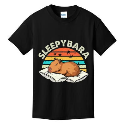 Capybara Pajamas Funny Capybara Costume Gift Kids T-Shirt
