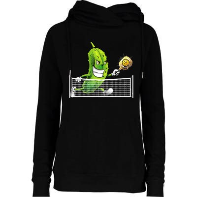 Cute Pickleball For Men Women Racket Sport Pickleball Lover Womens Funnel Neck Pullover Hood