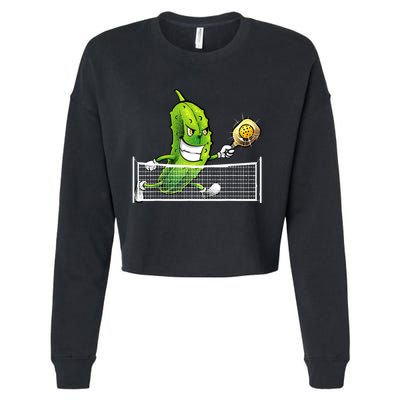 Cute Pickleball For Men Women Racket Sport Pickleball Lover Cropped Pullover Crew