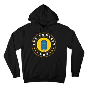 Coolest Pop Funny Best Dad Ever Cool Fathers Day Hoodie