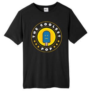 Coolest Pop Funny Best Dad Ever Cool Fathers Day Tall Fusion ChromaSoft Performance T-Shirt