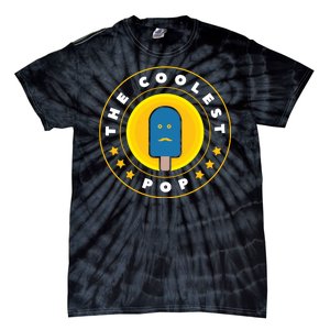 Coolest Pop Funny Best Dad Ever Cool Fathers Day Tie-Dye T-Shirt