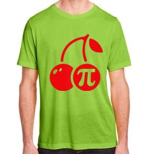 Cherry Pie Funny Pi Day Pun Math Numbers 3.14 March 14 Adult ChromaSoft Performance T-Shirt