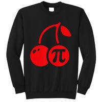 Cherry Pie Funny Pi Day Pun Math Numbers 3.14 March 14 Tall Sweatshirt