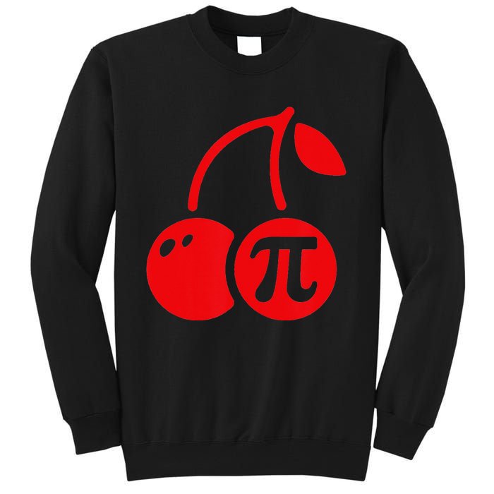 Cherry Pie Funny Pi Day Pun Math Numbers 3.14 March 14 Tall Sweatshirt