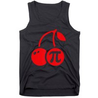 Cherry Pie Funny Pi Day Pun Math Numbers 3.14 March 14 Tank Top