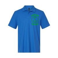 Captain Patrick Funny Personalized Name Sailing Boat Gift Softstyle Adult Sport Polo