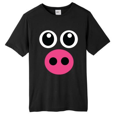 Cute Pig Face Diy Barnyard Animal Halloween Costume Tall Fusion ChromaSoft Performance T-Shirt