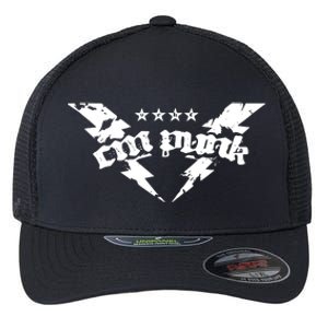 Cm Punk Fists Straight Edge Flexfit Unipanel Trucker Cap