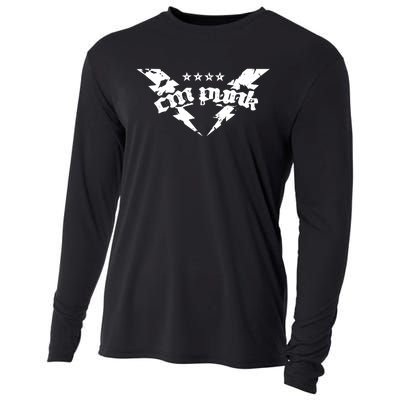 Cm Punk Fists Straight Edge Cooling Performance Long Sleeve Crew