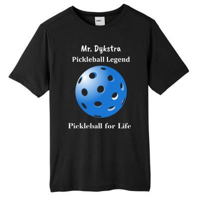 Custom Pickleball For Life Personalize Text Name Tall Fusion ChromaSoft Performance T-Shirt