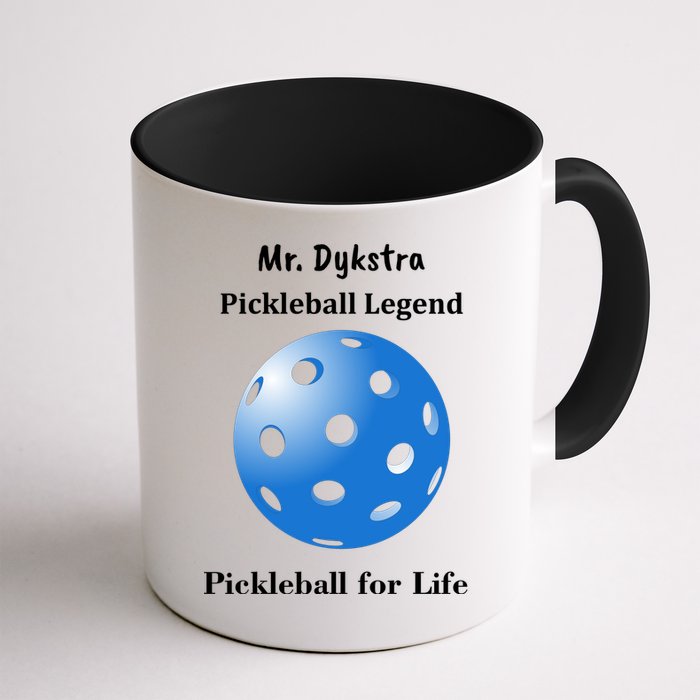 Custom Pickleball For Life Personalize Text Name Mug