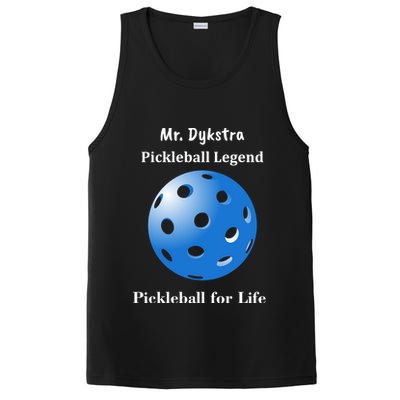 Custom Pickleball For Life Personalize Text Name PosiCharge Competitor Tank