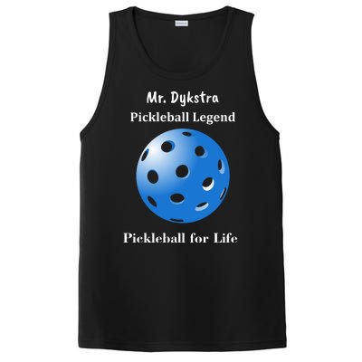 Custom Pickleball For Life Personalize Text Name PosiCharge Competitor Tank