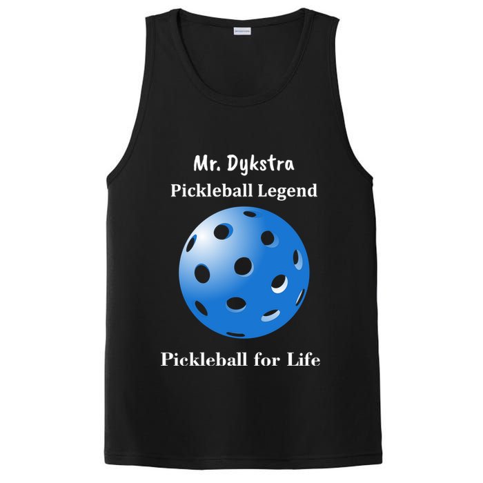 Custom Pickleball For Life Personalize Text Name PosiCharge Competitor Tank