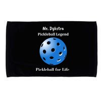 Custom Pickleball For Life Personalize Text Name Microfiber Hand Towel