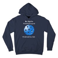 Custom Pickleball For Life Personalize Text Name Hoodie