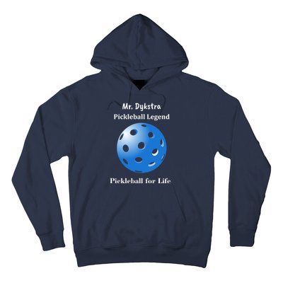 Custom Pickleball For Life Personalize Text Name Hoodie