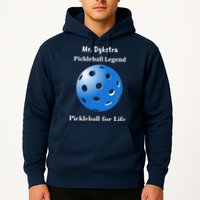 Custom Pickleball For Life Personalize Text Name Hoodie