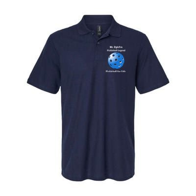 Custom Pickleball For Life Personalize Text Name Polo