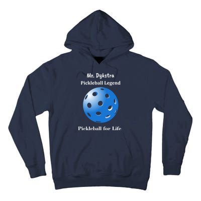 Custom Pickleball For Life Personalize Text Name Tall Hoodie