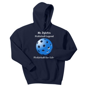 Custom Pickleball For Life Personalize Text Name Kids Hoodie