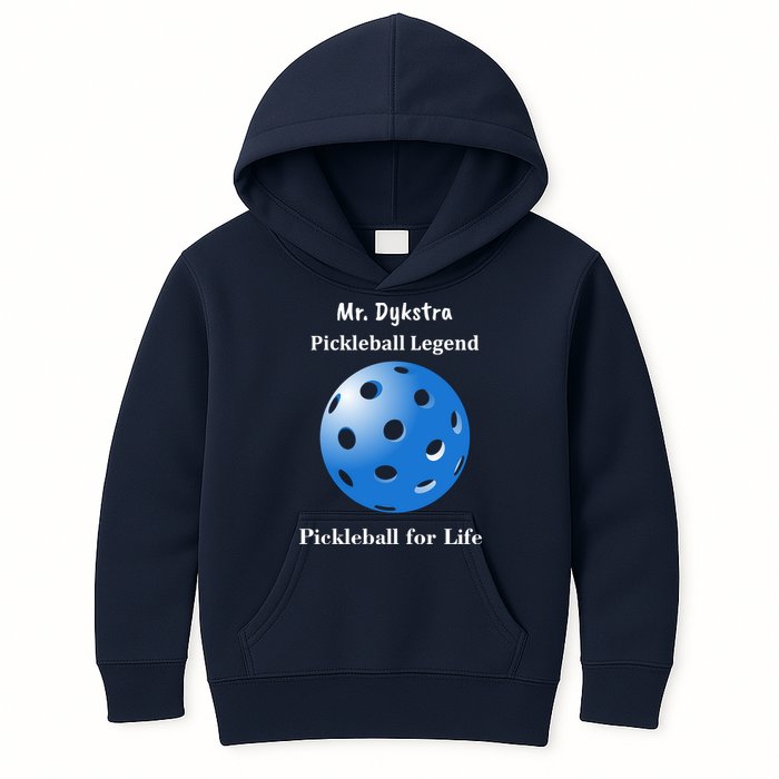 Custom Pickleball For Life Personalize Text Name Kids Hoodie