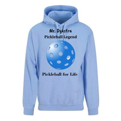 Custom Pickleball For Life Personalize Text Name Unisex Surf Hoodie