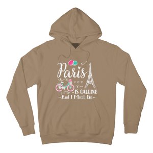 Cute Paris France Vacation Travel Funny Christmas Gift Hoodie