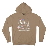 Cute Paris France Vacation Travel Funny Christmas Gift Hoodie