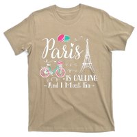 Cute Paris France Vacation Travel Funny Christmas Gift T-Shirt