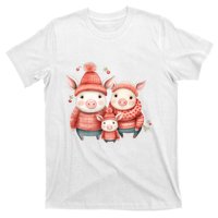 Christmas Pig Family Matching Outfit T-Shirt