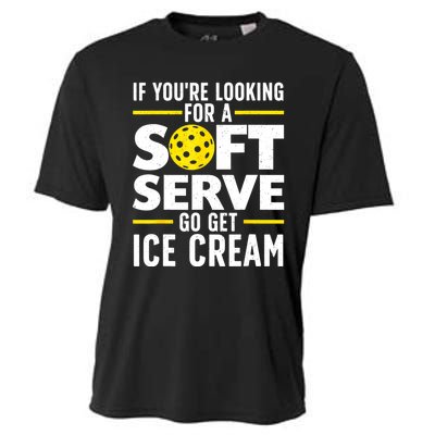 Cool Pickleball For Men Women Pickle Ball Player Soft Serve Cooling Performance Crew T-Shirt