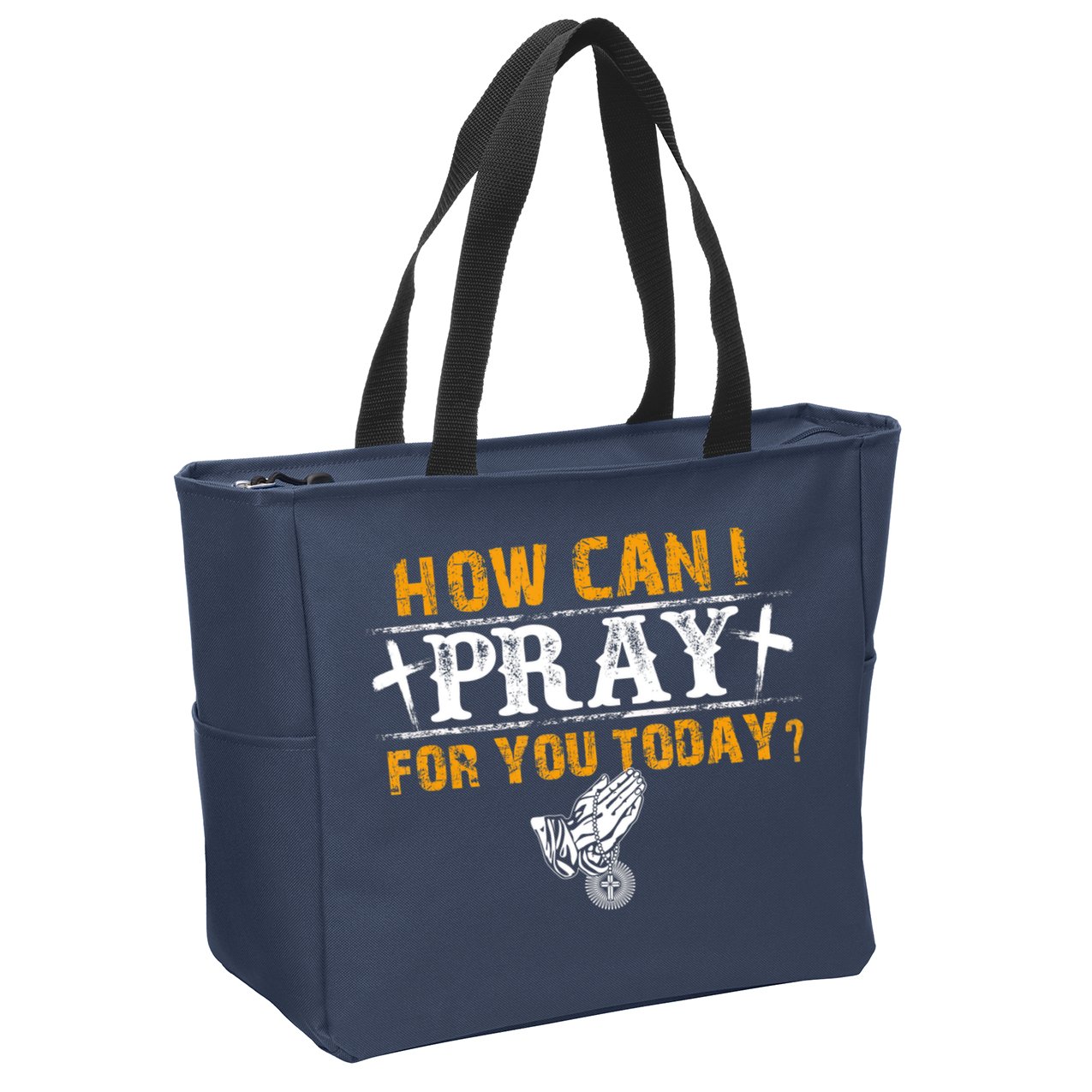 Christian Prayer For You Jesus Or Faith How Can I Pray Zip Tote Bag