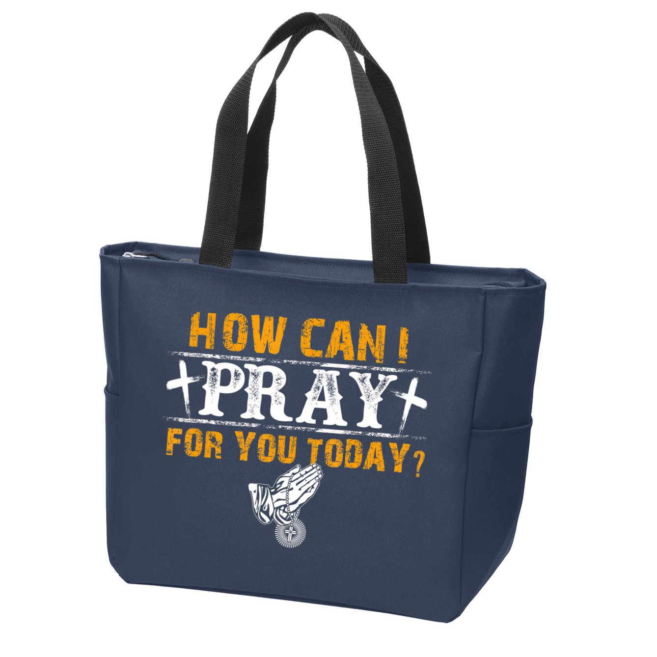 Christian Prayer For You Jesus Or Faith How Can I Pray Zip Tote Bag