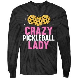 Cool Pickleball For Wo Girls Pickleball Player & Lover Tie-Dye Long Sleeve Shirt