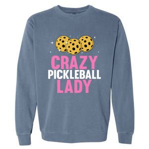 Cool Pickleball For Wo Girls Pickleball Player & Lover Garment-Dyed Sweatshirt