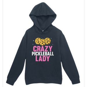 Cool Pickleball For Wo Girls Pickleball Player & Lover Urban Pullover Hoodie