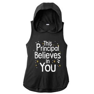 Cute Principal For Men Women School Head Principal Ladies PosiCharge Tri-Blend Wicking Draft Hoodie Tank