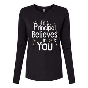 Cute Principal For Men Women School Head Principal Womens Cotton Relaxed Long Sleeve T-Shirt